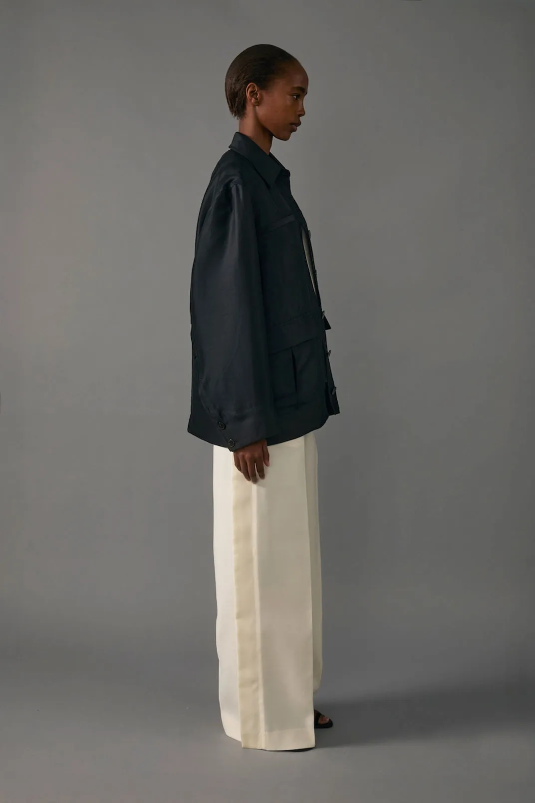 Barn Jacket in Silk sold by Heirlome product image thumbnail 4