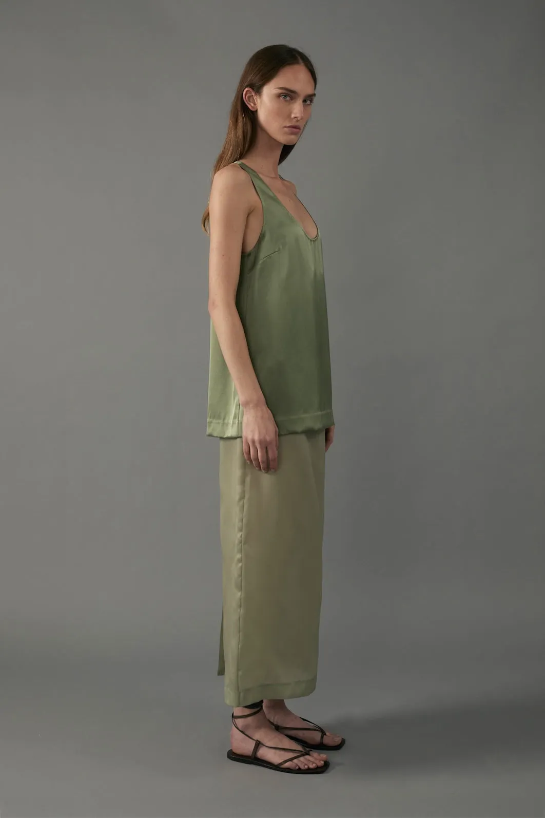 Elaine Top in Moss sold by Heirlome product image thumbnail 5