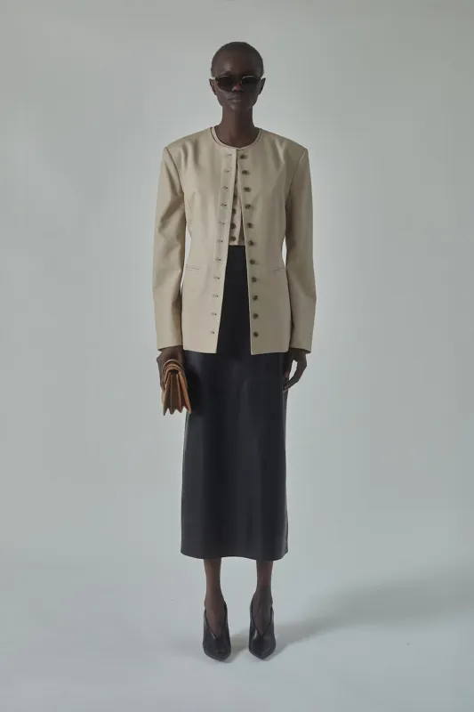 Catalina Blazer in Tussah made by Heirlome