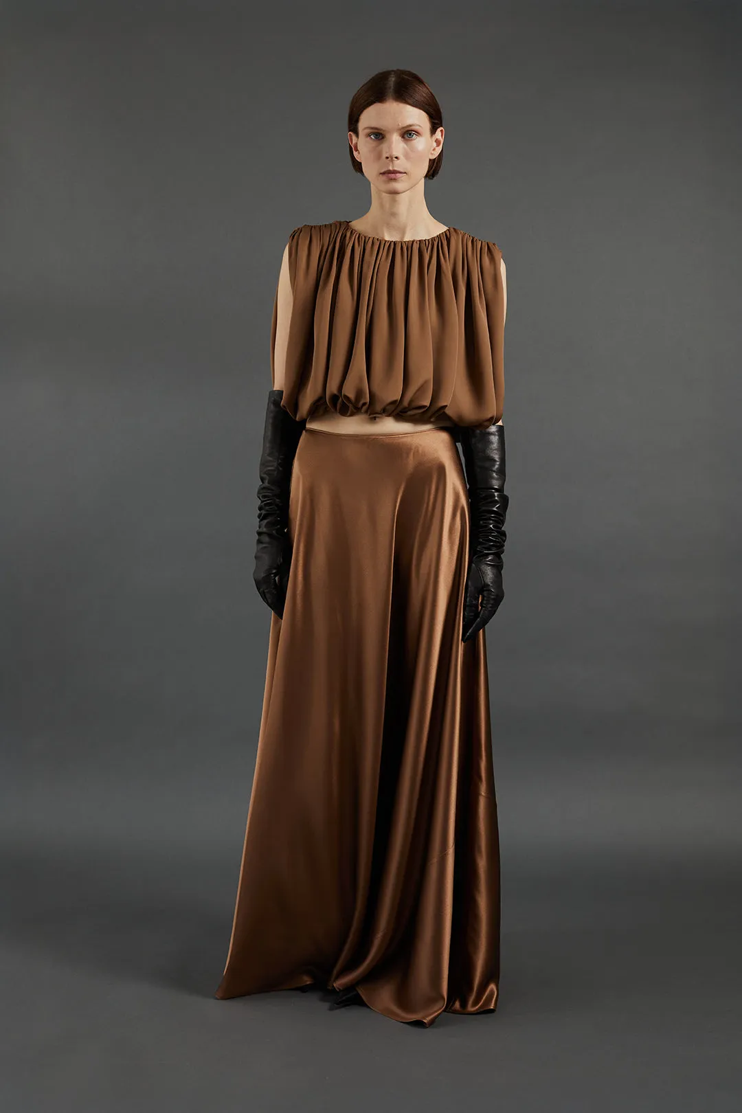 Antonia Skirt in Sepia sold by Heirlome