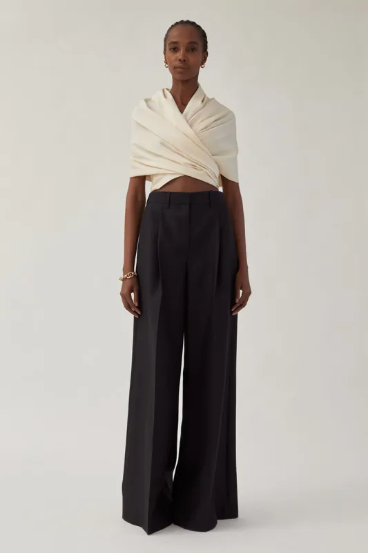 Laurence Trousers in Black made by Heirlome