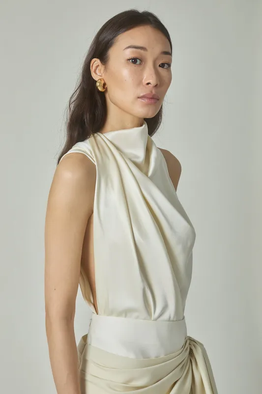 Kate Top in Ivory made by Heirlome