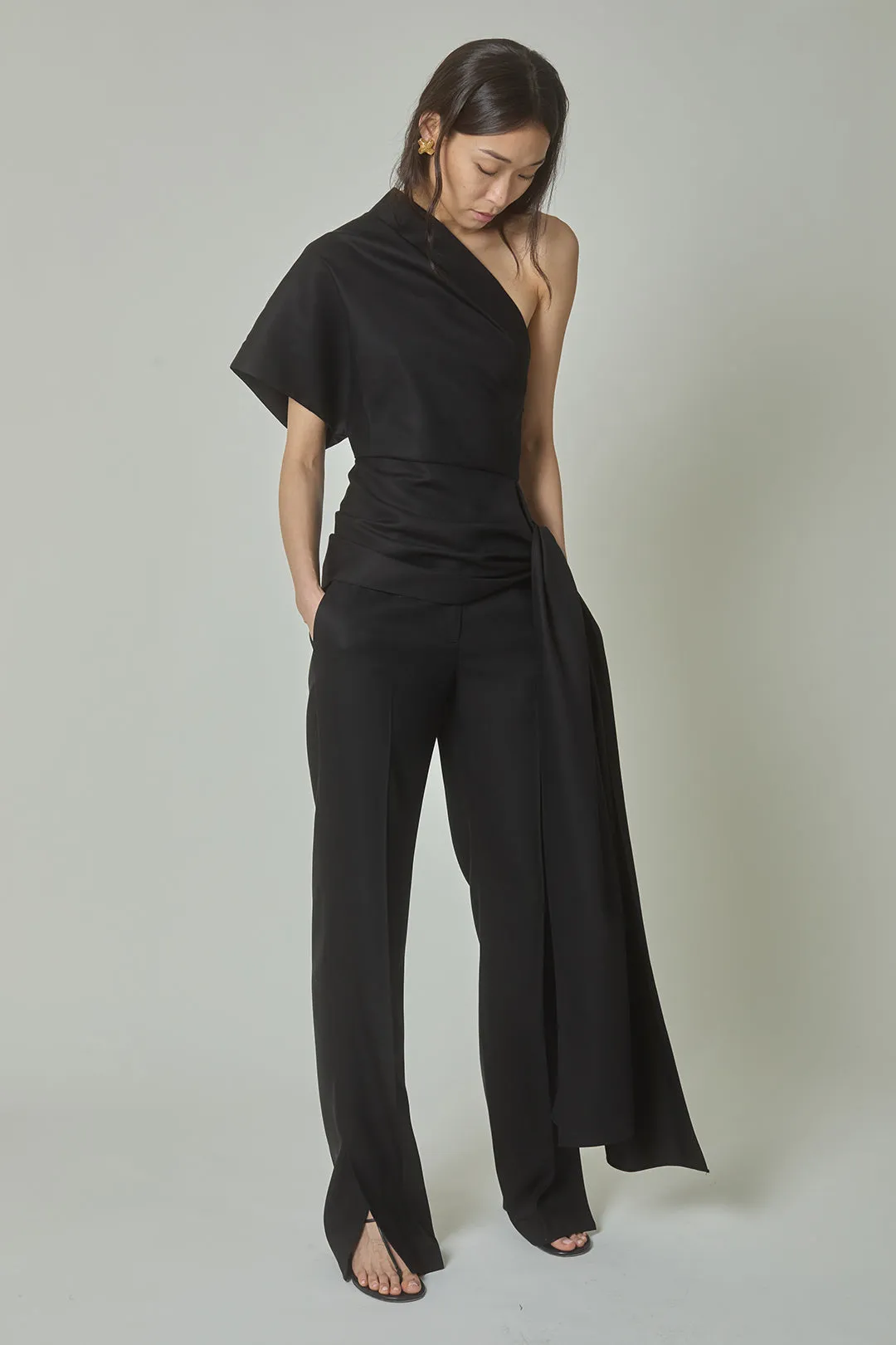 Petula Trousers in Silk sold by Heirlome