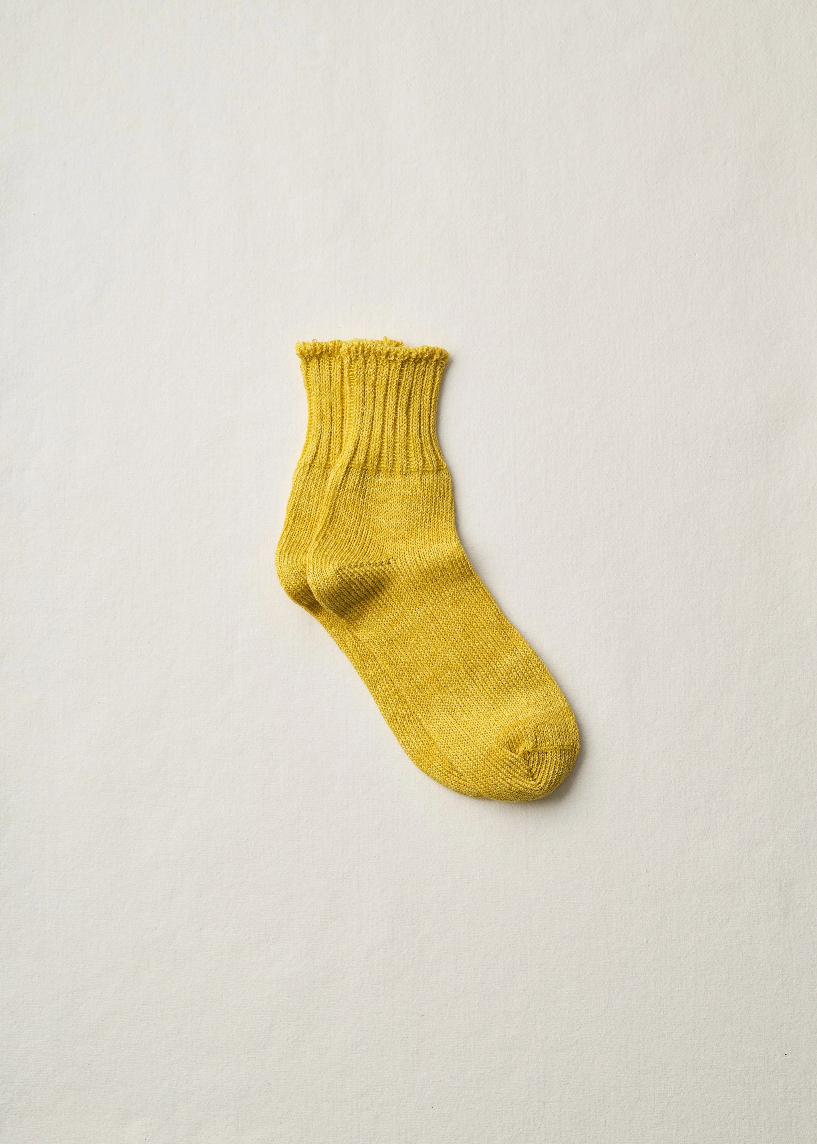 Linen Organic Cotton Ankle Socks | 4-2001 | Orange sold by yahae product image thumbnail 5