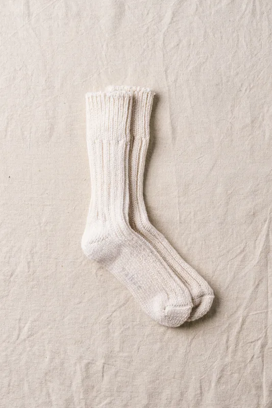 Organic Cotton Row Gauge Socks｜7-5002 | Natural made by yahae
