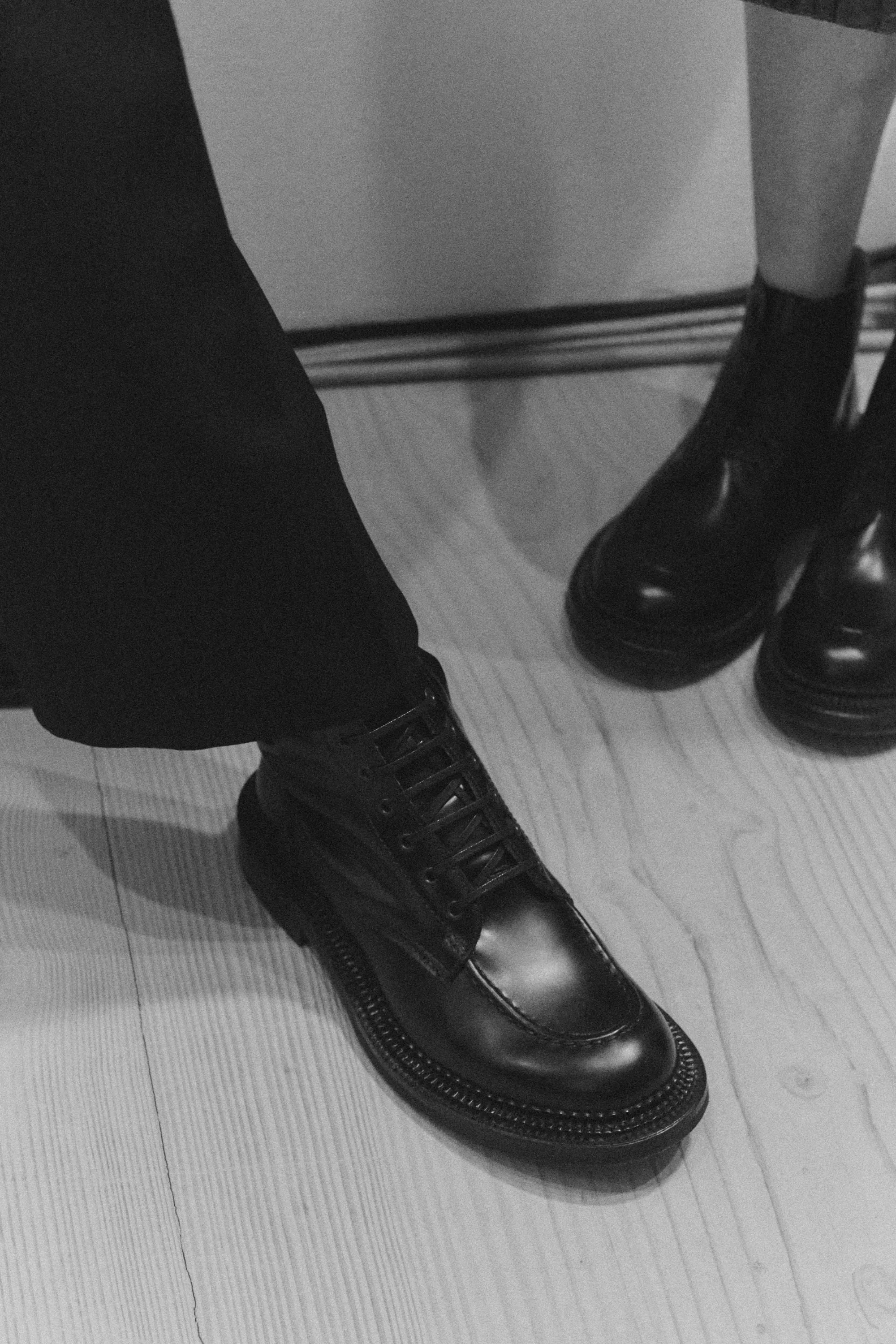 Grenson X Emilia Wickstead Valdine Shoe In Brown Gloss Leather sold by Emilia Wickstead product image thumbnail 2