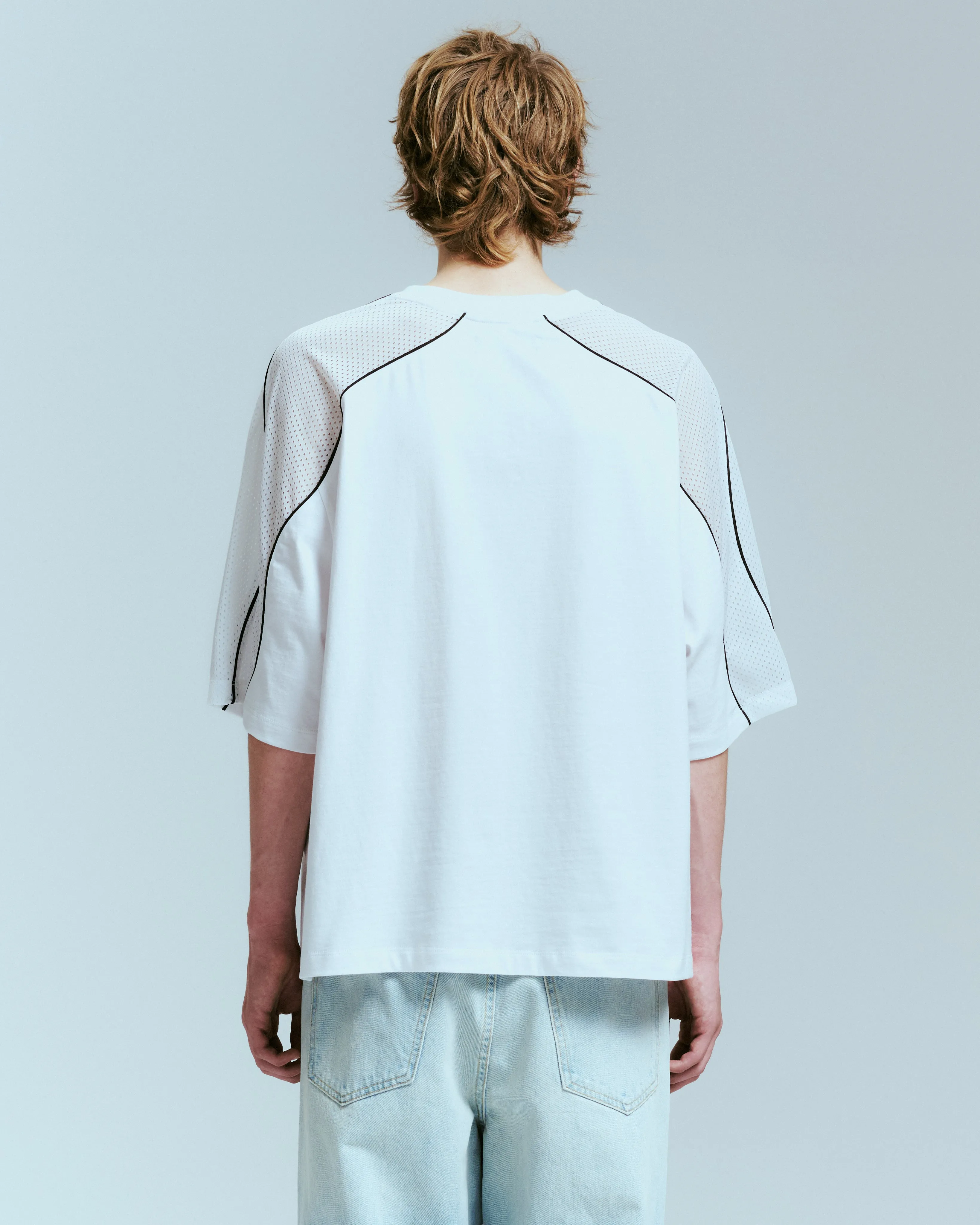TONAL OLLIE JERSEY IN WHITE sold by Nahmias product image thumbnail 3