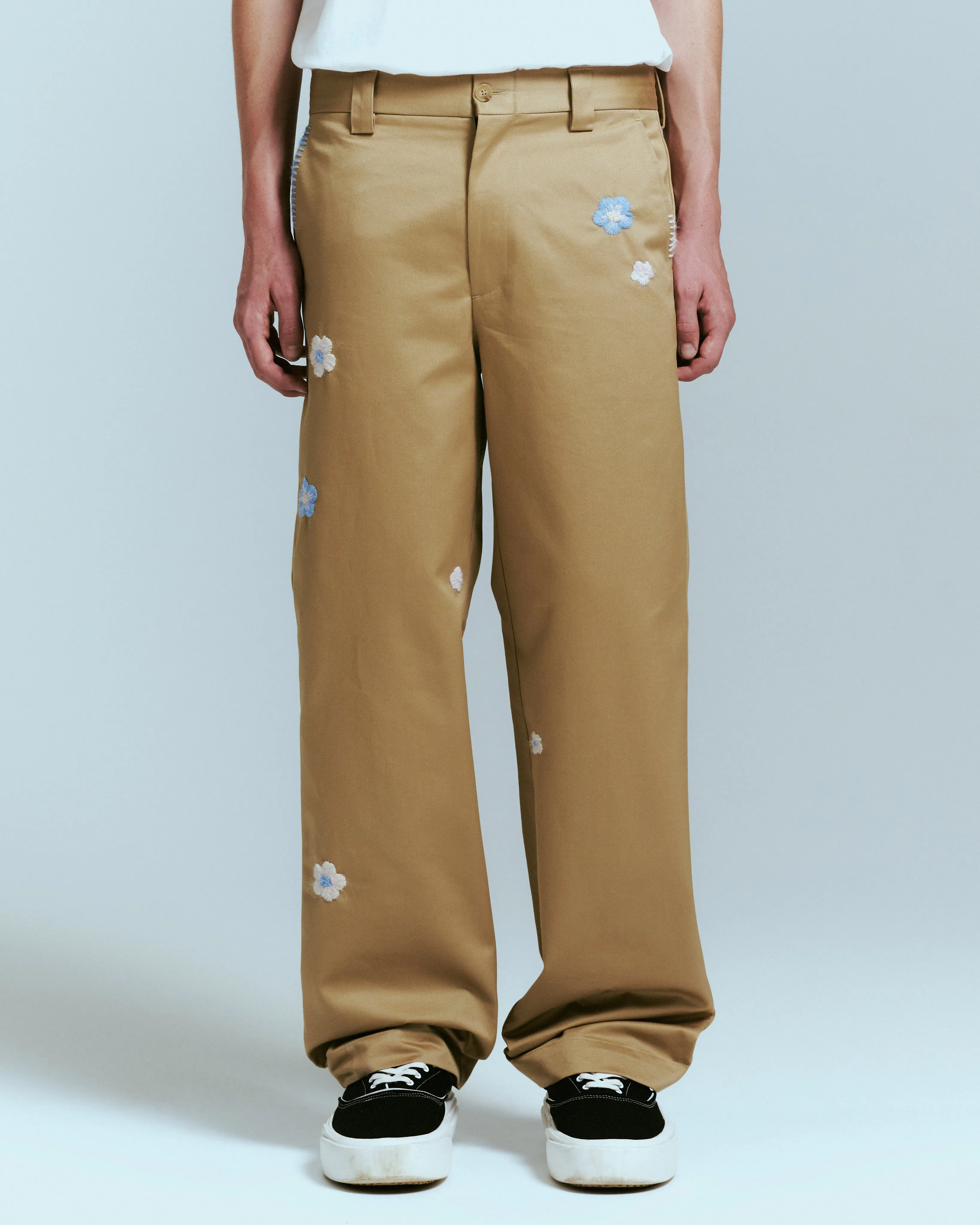 FLOWER WORKER PANT sold by Nahmias