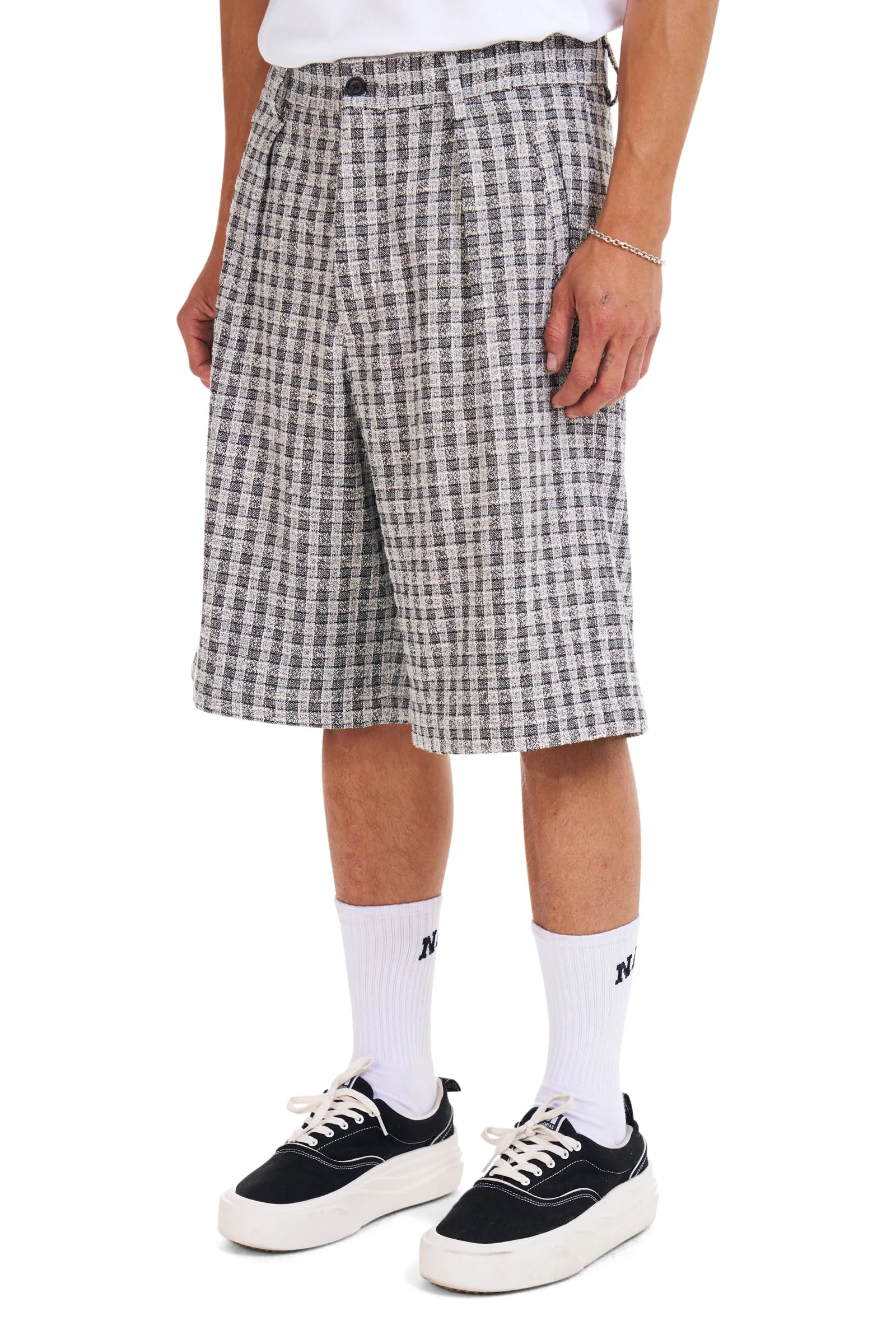 Jacquard Pleated Shorts sold by Nahmias product image thumbnail 2