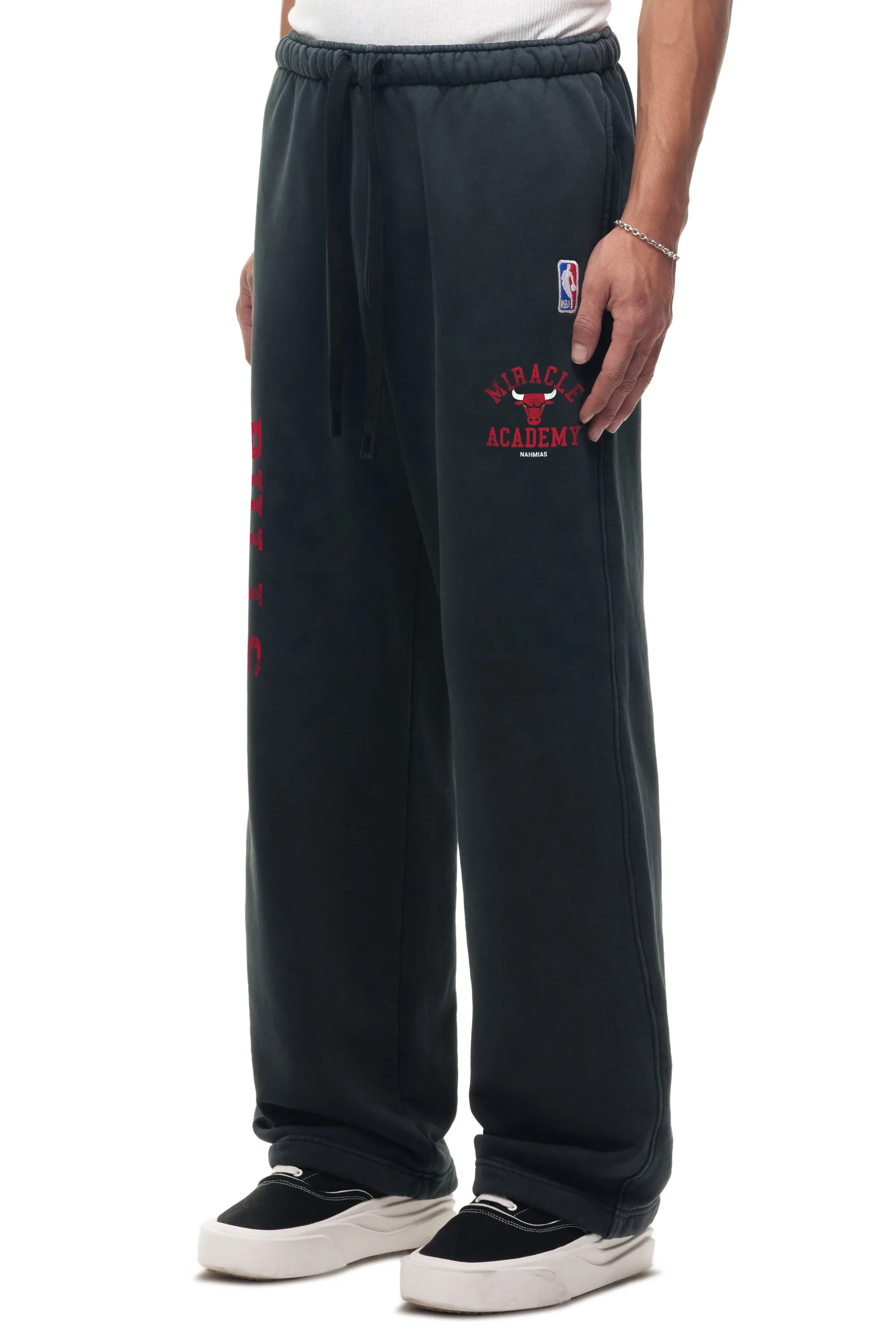 Bulls X Miracle Academy Wide Sweatpants sold by Nahmias product image thumbnail 3