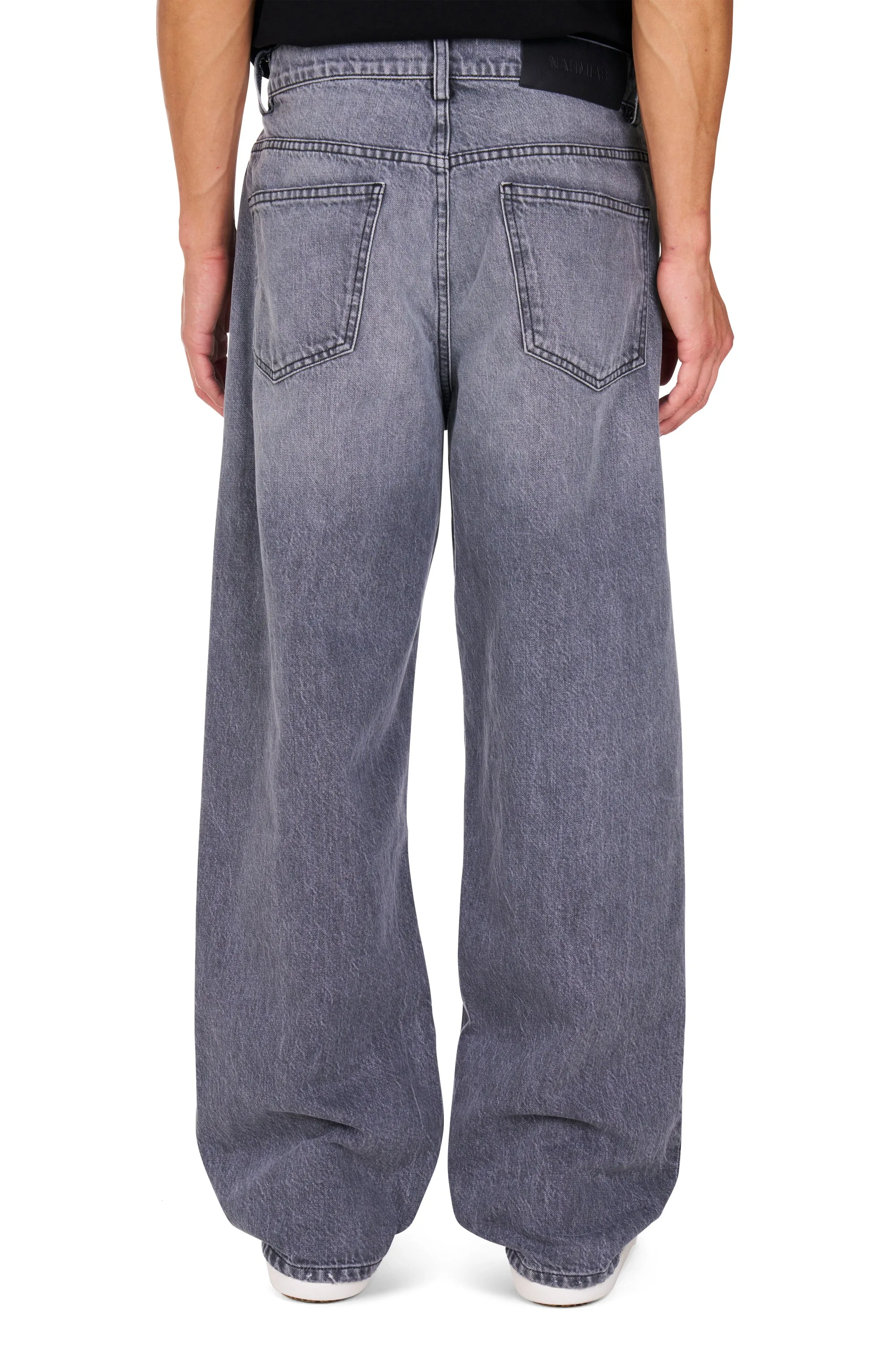 Grey Wash Baggy Jeans sold by Nahmias product image thumbnail 3