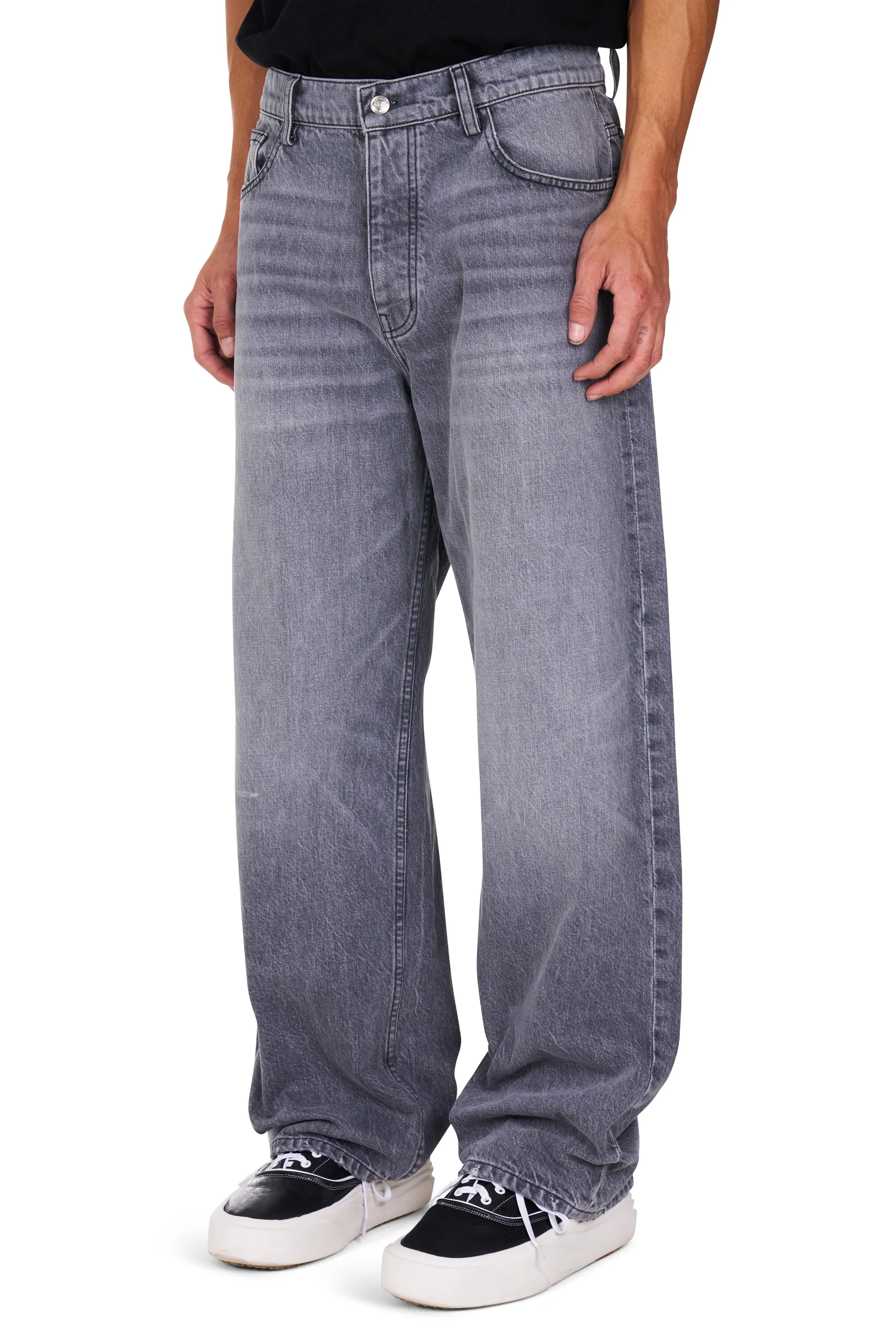 Grey Wash Baggy Jeans sold by Nahmias product image thumbnail 2