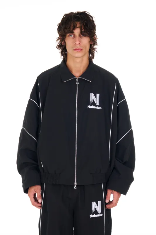 Warm Up Jacket Black made by Nahmias