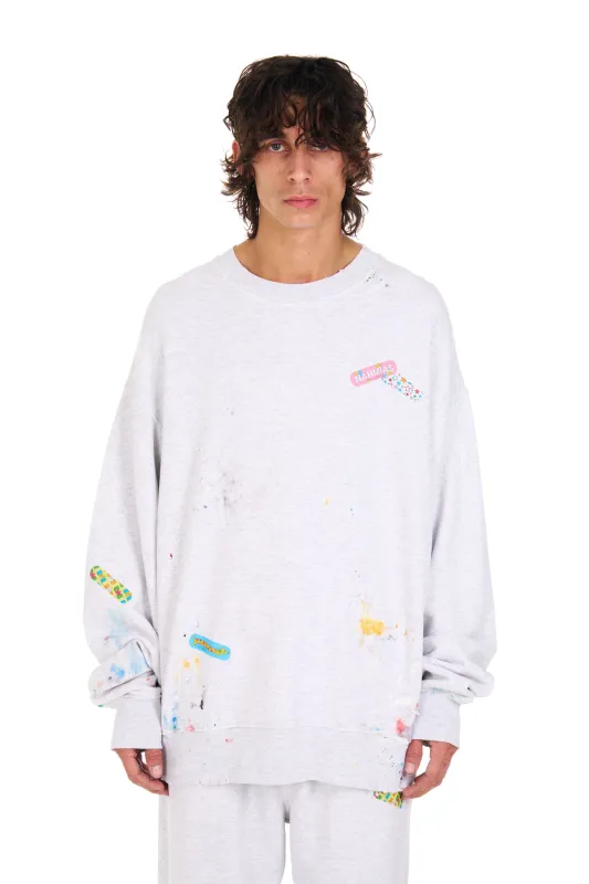 Bandaid Crewneck made by Nahmias
