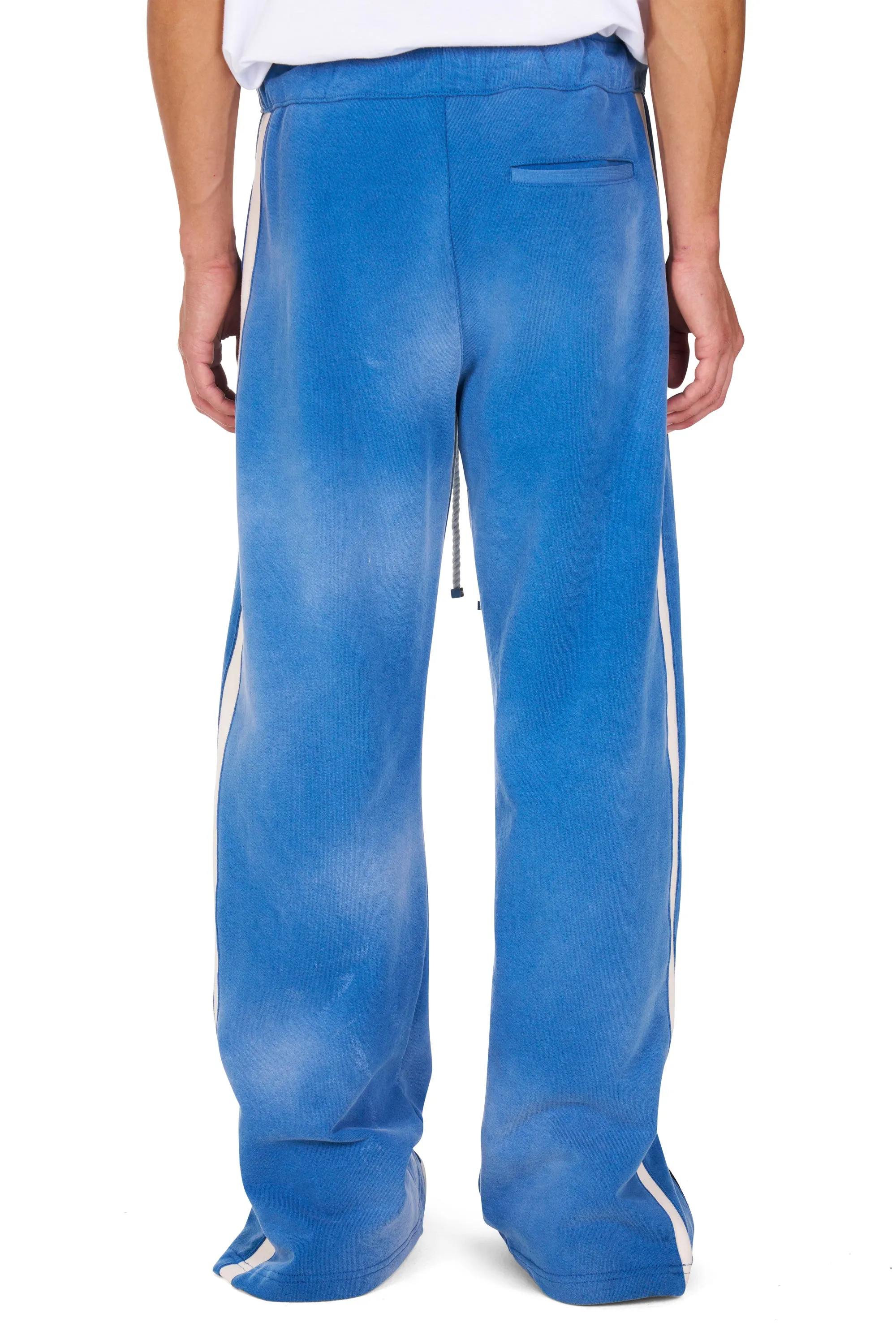 Heavy Cotton Track Pant in Worn Blue sold by Nahmias product image thumbnail 3