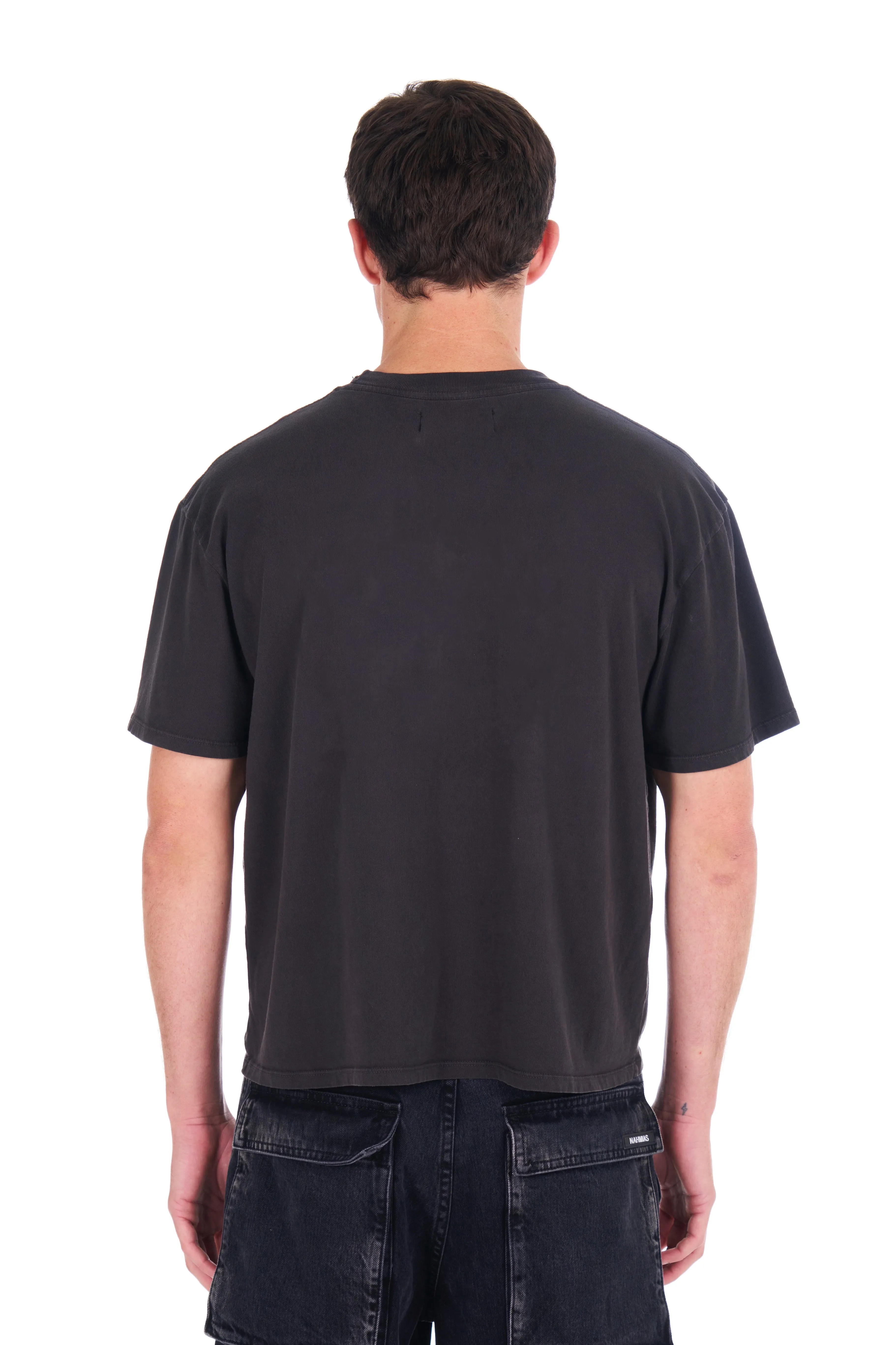 PHYS. ED. Boxy T-shirt in Black sold by Nahmias product image thumbnail 2