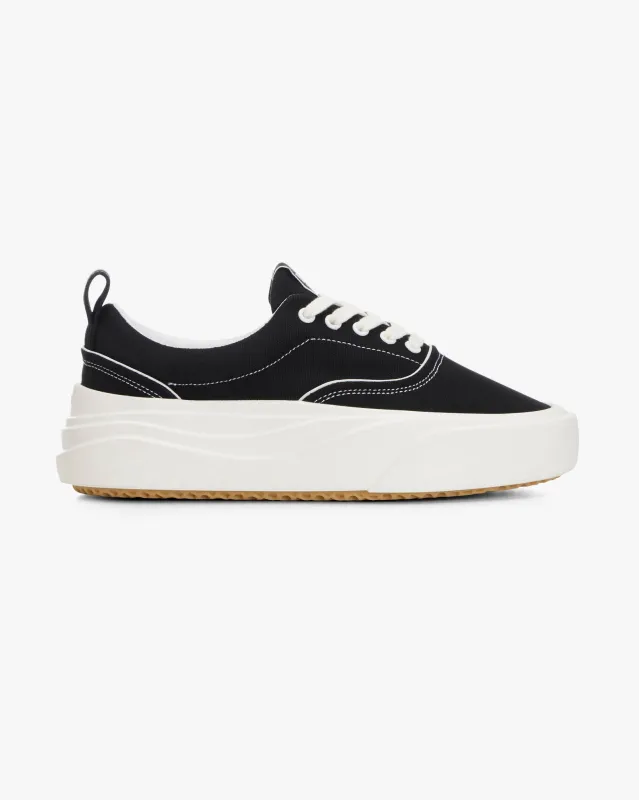 Ollie Canvas Sneaker in Black made by Nahmias