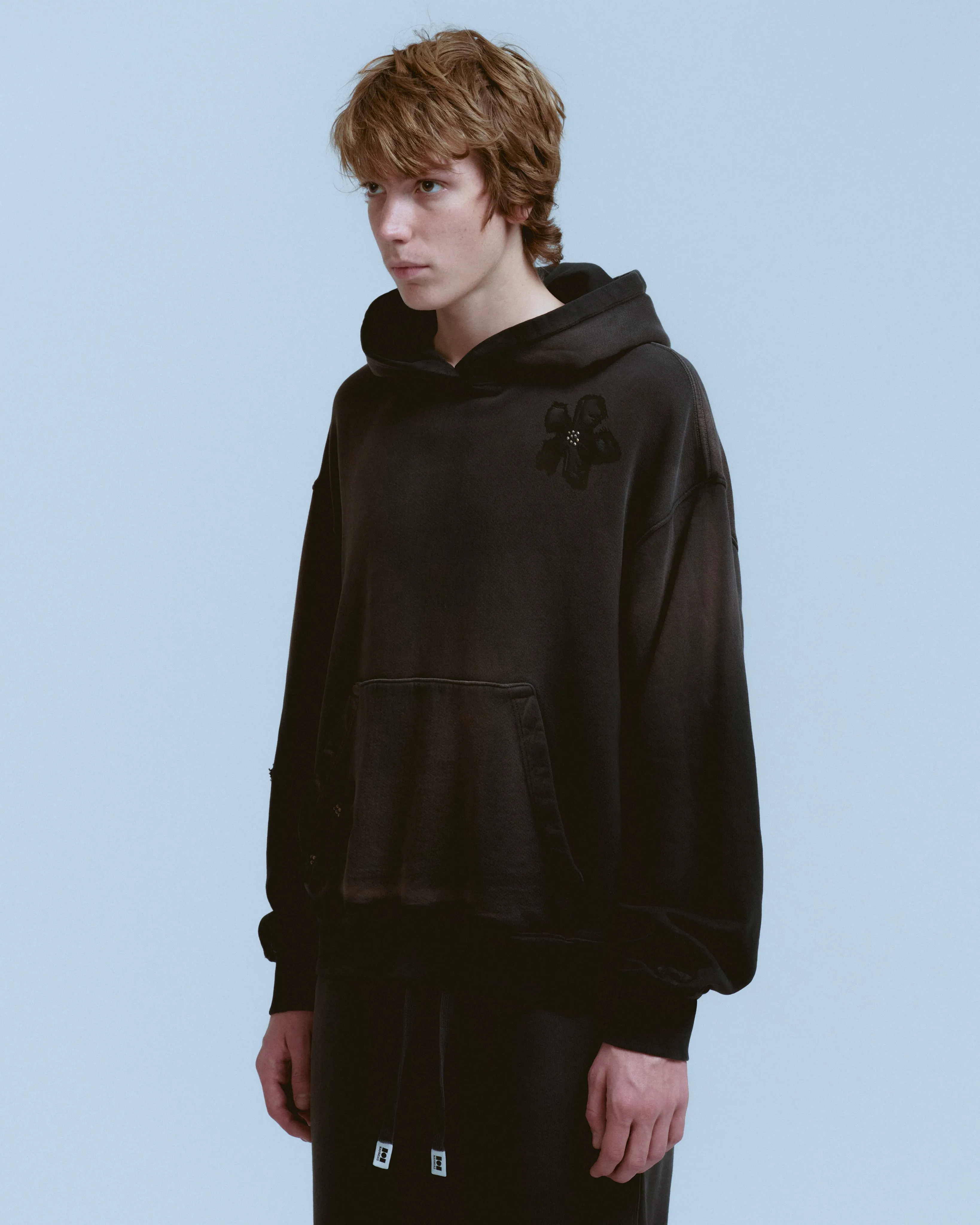 FLOWER PATCH HOODIE sold by Nahmias product image thumbnail 2