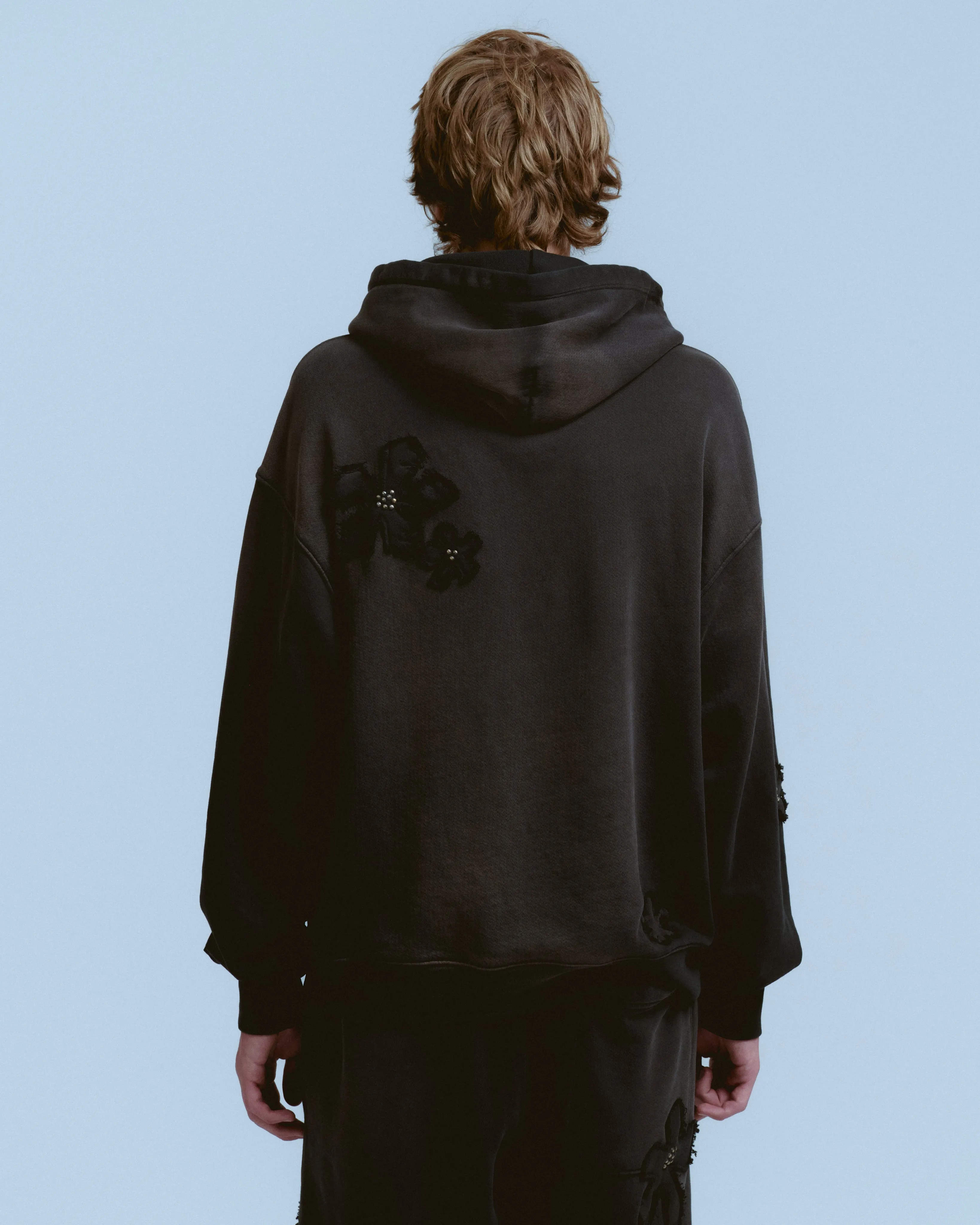 FLOWER PATCH HOODIE sold by Nahmias product image thumbnail 3