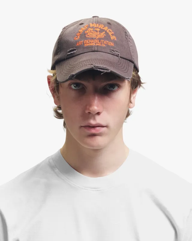 CAMP MIRACLE 6 PANEL HAT made by Nahmias
