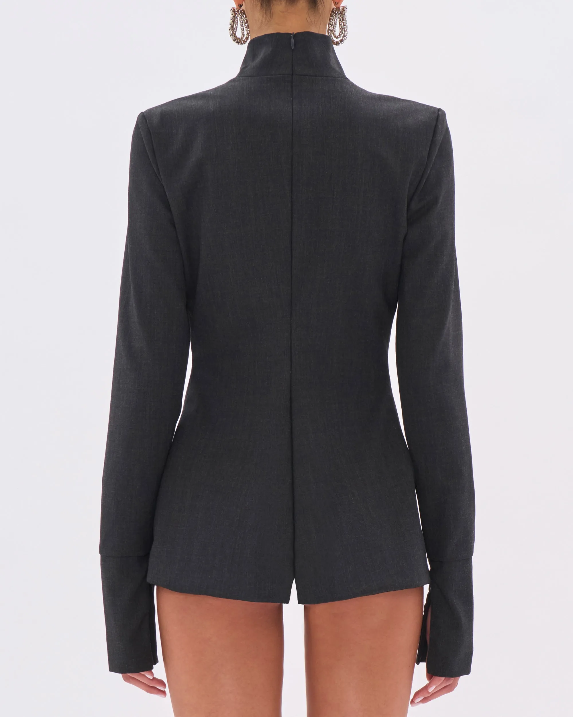 CLIO WOOL TOP // BLACKBOARD sold by The Latest product image thumbnail 4