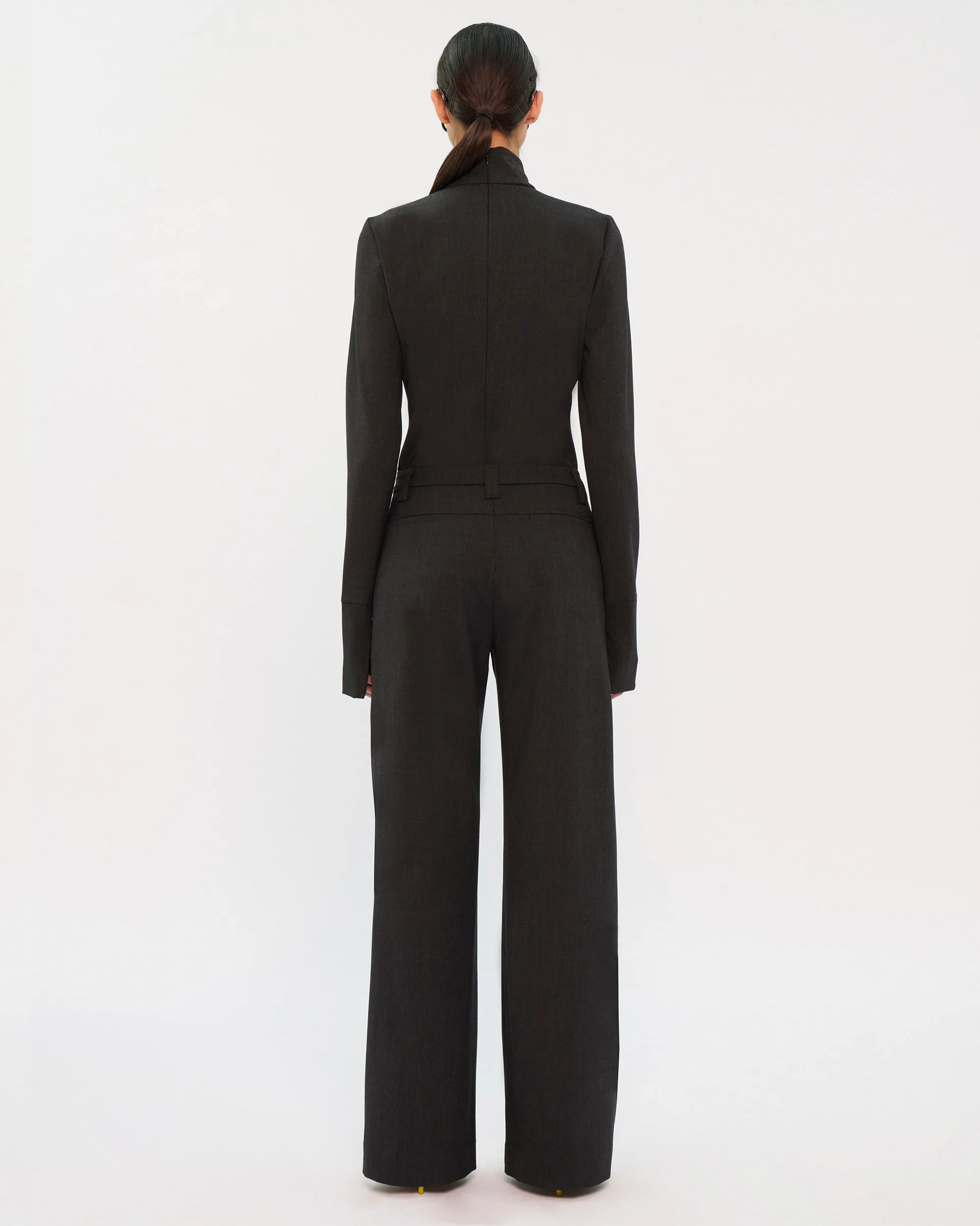 ALEK WOOL TROUSERS // BLACKBOARD sold by The Latest product image thumbnail 3