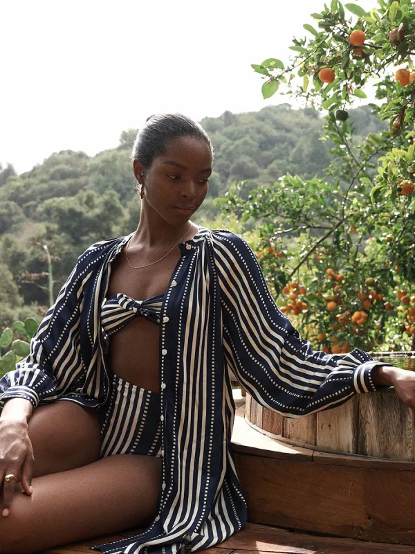MEAZA | Button Up Dress made by lemlem