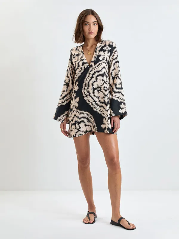 RAEY | Column Dress made by lemlem