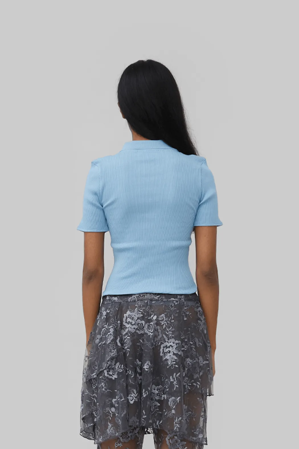 ELIA SEAMLESS POLO - BLUE sold by OpéraSPORT product image thumbnail 2