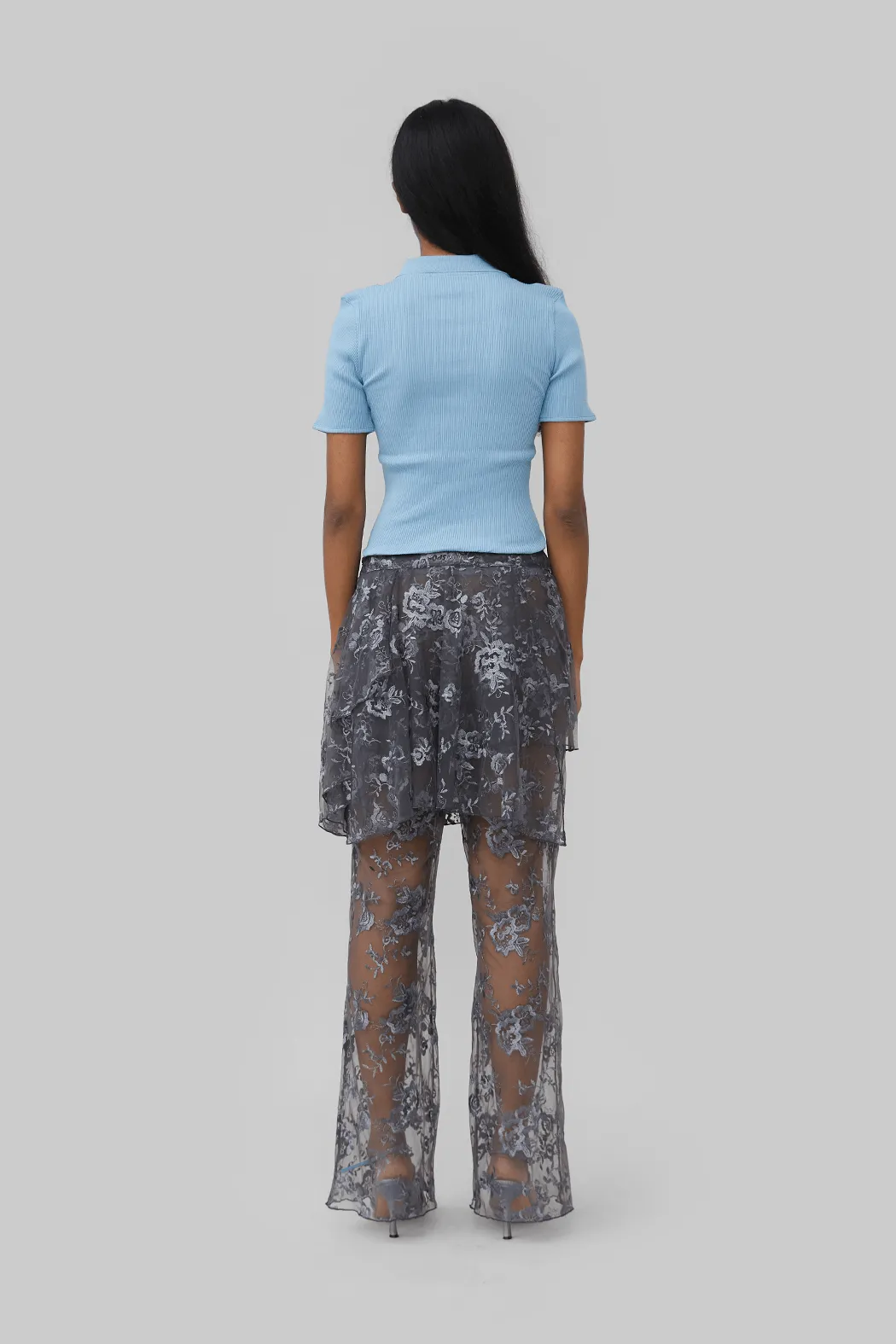 ELIA SEAMLESS POLO - BLUE sold by OpéraSPORT product image thumbnail 4