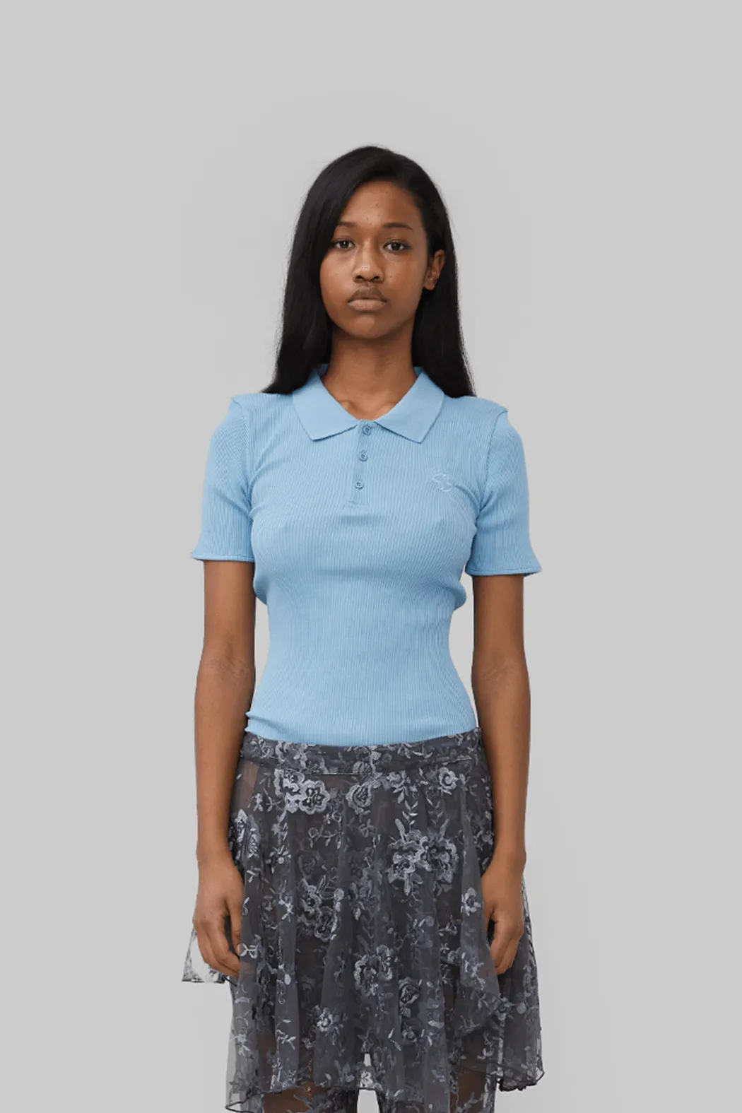 ELIA SEAMLESS POLO - BLUE sold by OpéraSPORT