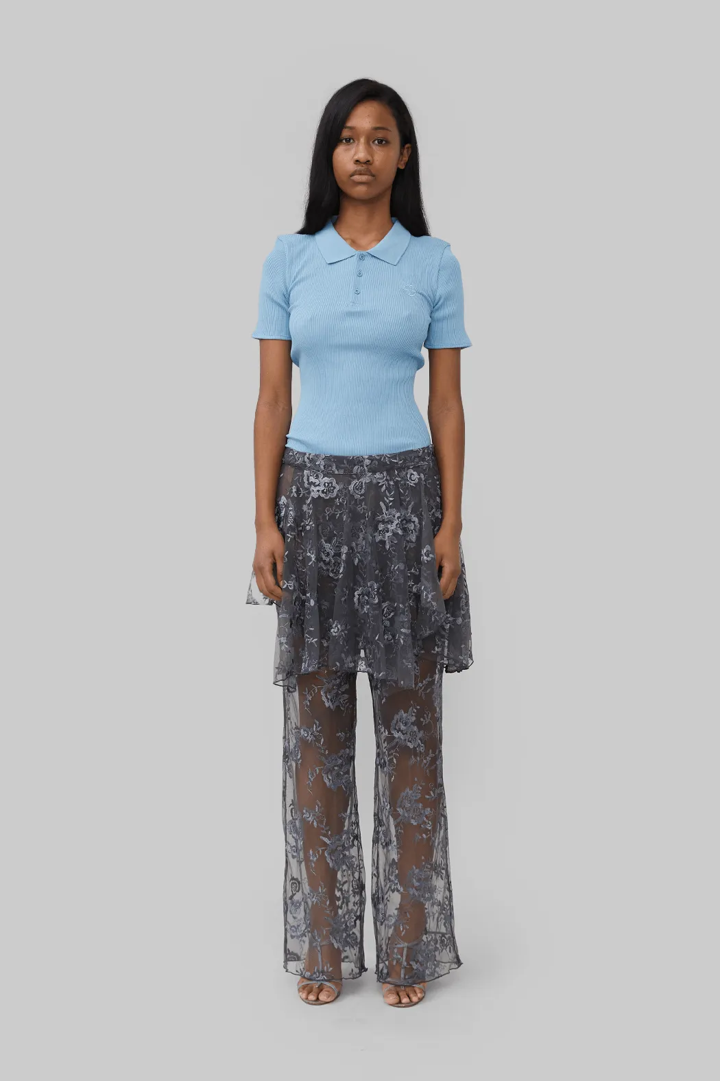 ELIA SEAMLESS POLO - BLUE sold by OpéraSPORT product image thumbnail 3