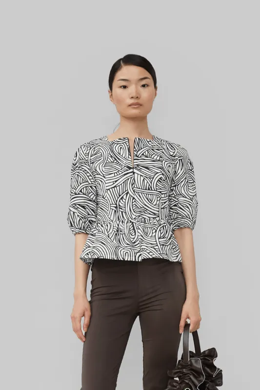 TALIA TOP - PRINT made by OpÃ©raSPORT