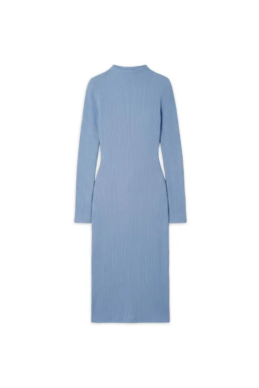 REGINE SEAMLESS DRESS - BLUE made by OpÃ©raSPORT