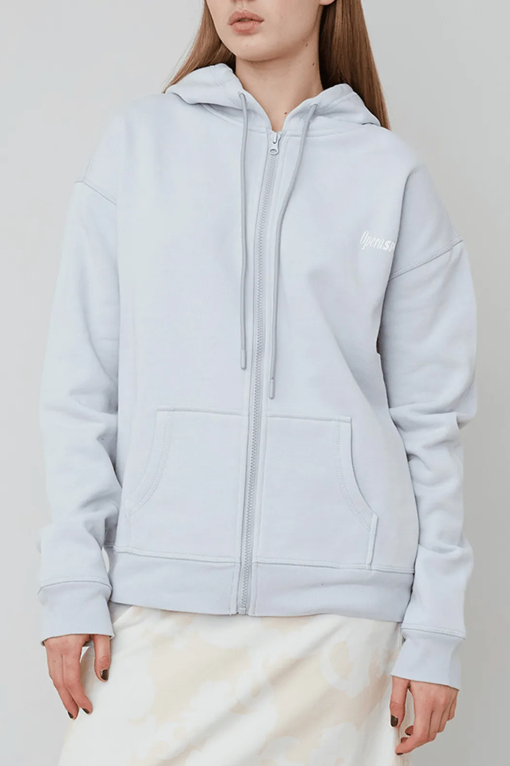 GABRIEL UNISEX FULL ZIP HOODIE - GREY sold by OpéraSPORT product image thumbnail 4