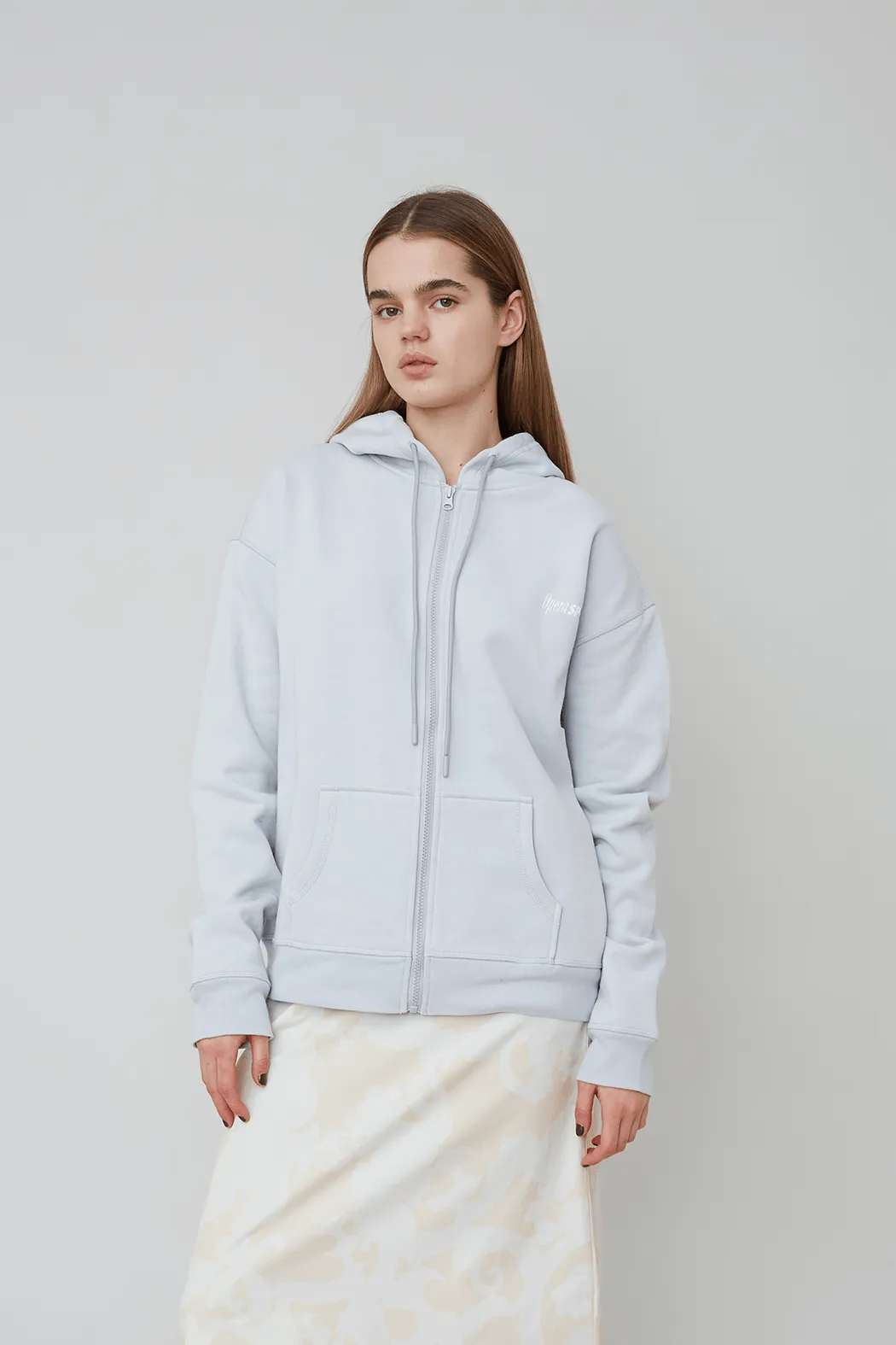 GABRIEL UNISEX FULL ZIP HOODIE - GREY sold by OpéraSPORT product image thumbnail 2