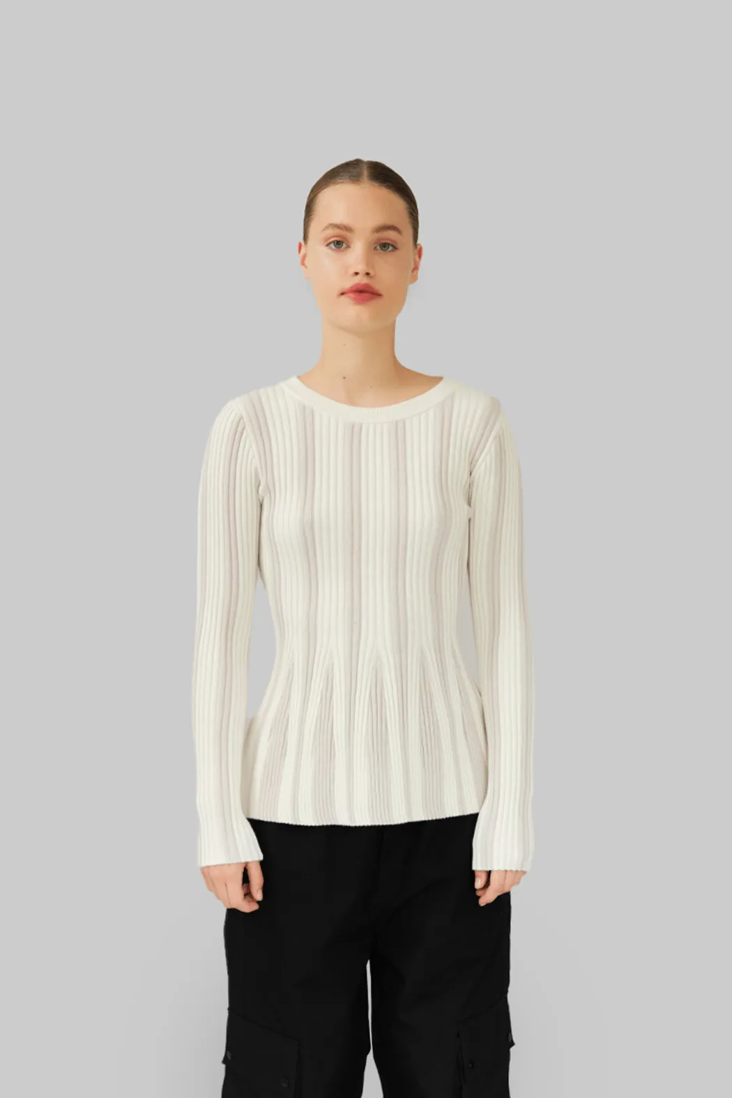 YARA SWEATER - WHITE sold by OpéraSPORT