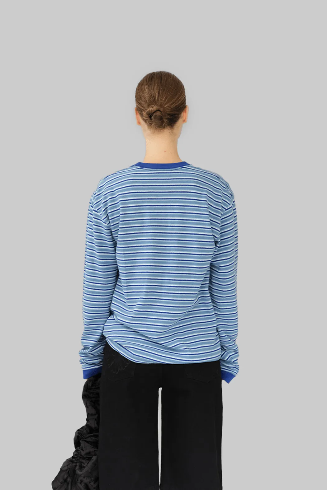 NEO UNISEX T-SHIRT - BLUE STRIPES sold by OpéraSPORT product image thumbnail 2