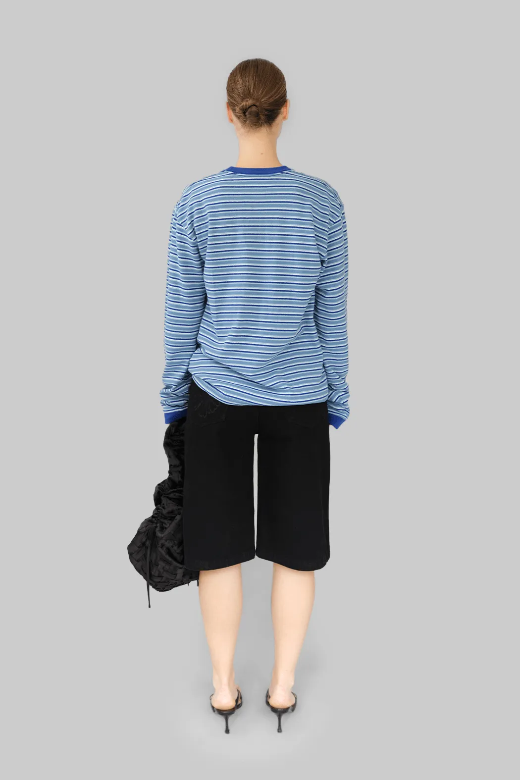 NEO UNISEX T-SHIRT - BLUE STRIPES sold by OpéraSPORT product image thumbnail 4