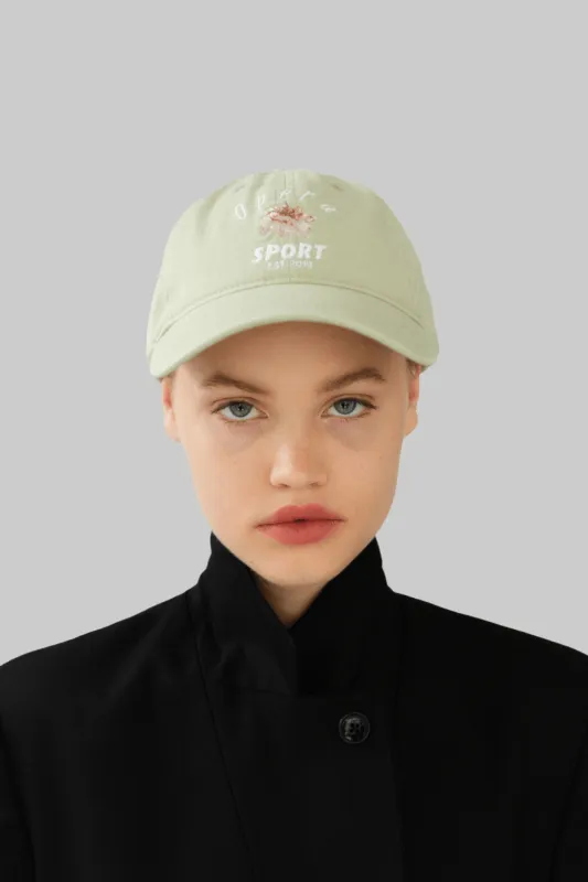 RIO UNISEX CAP - SMOKE GREEN made by OpÃ©raSPORT