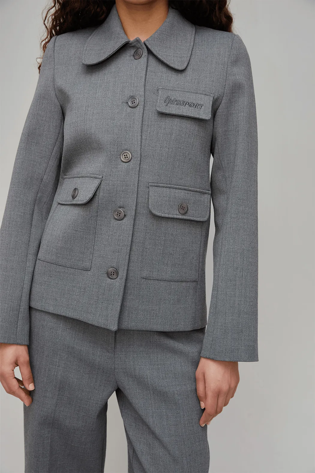 NÈLIA BLAZER - GREY sold by OpéraSPORT product image thumbnail 5