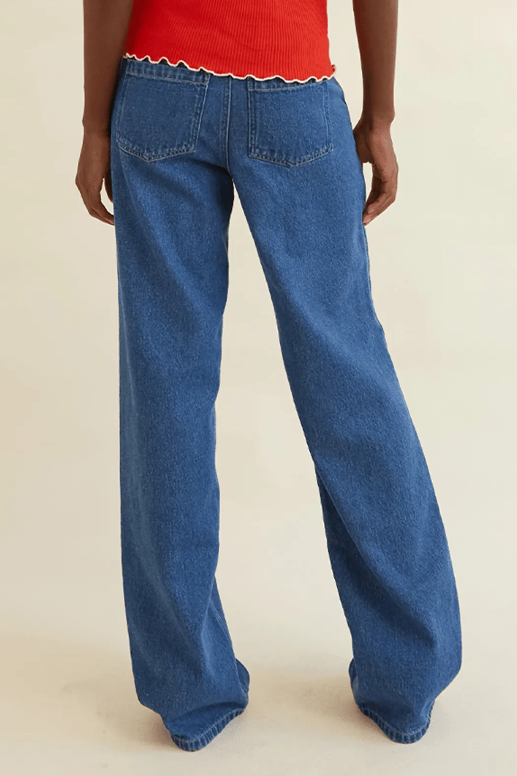 LIANA DENIM PANTS - BLUE sold by OpéraSPORT product image thumbnail 5