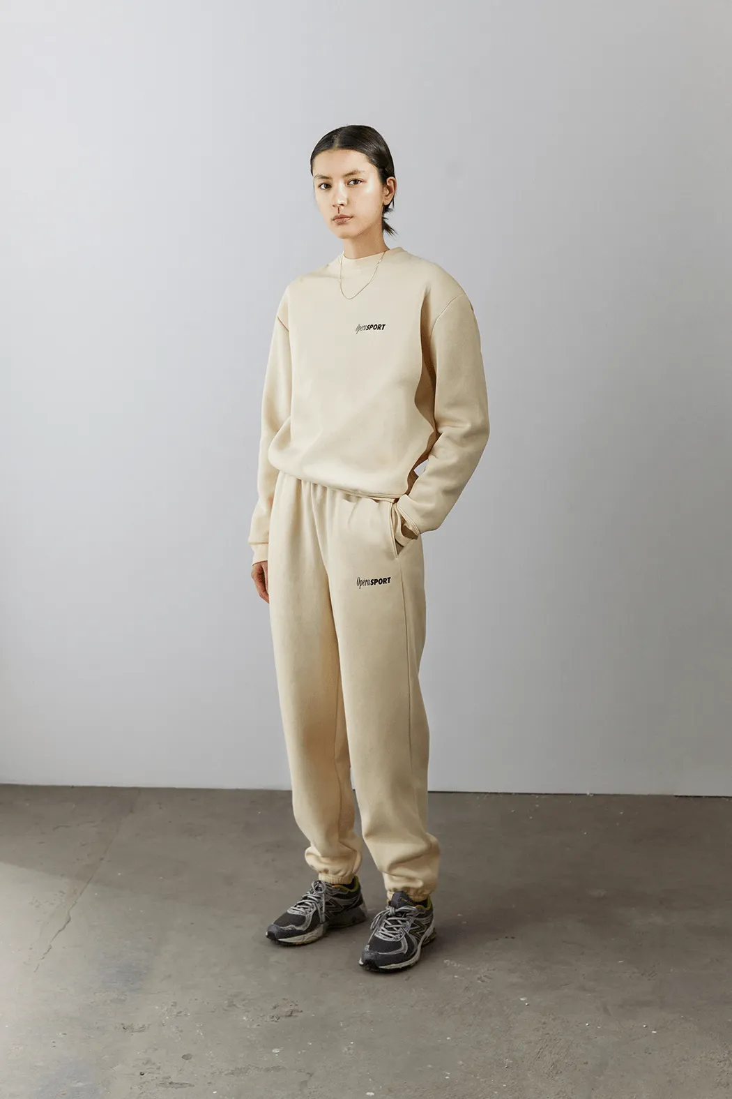 RENARD UNISEX SWEATPANTS - IVORY sold by OpéraSPORT product image thumbnail 2