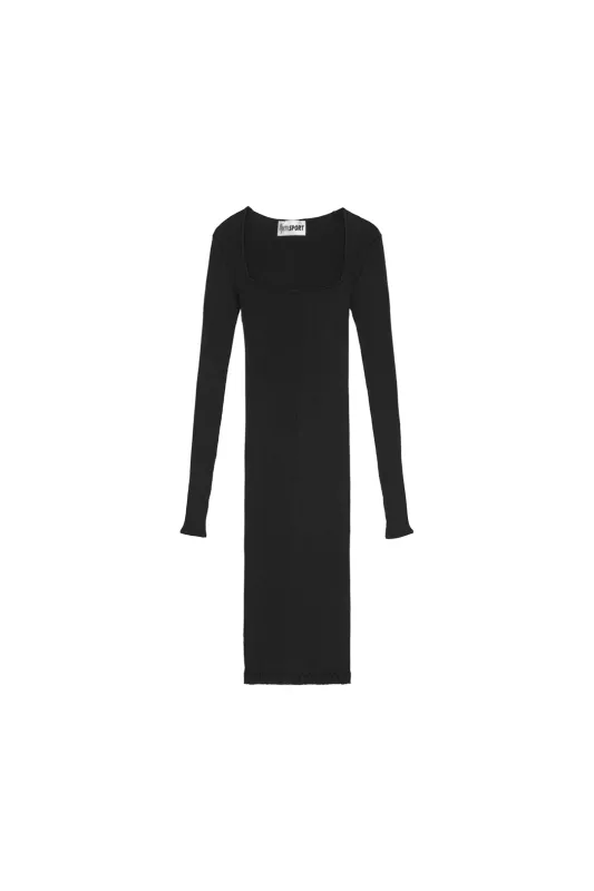 ROSE SEAMLESS DRESS - BLACK made by OpÃ©raSPORT