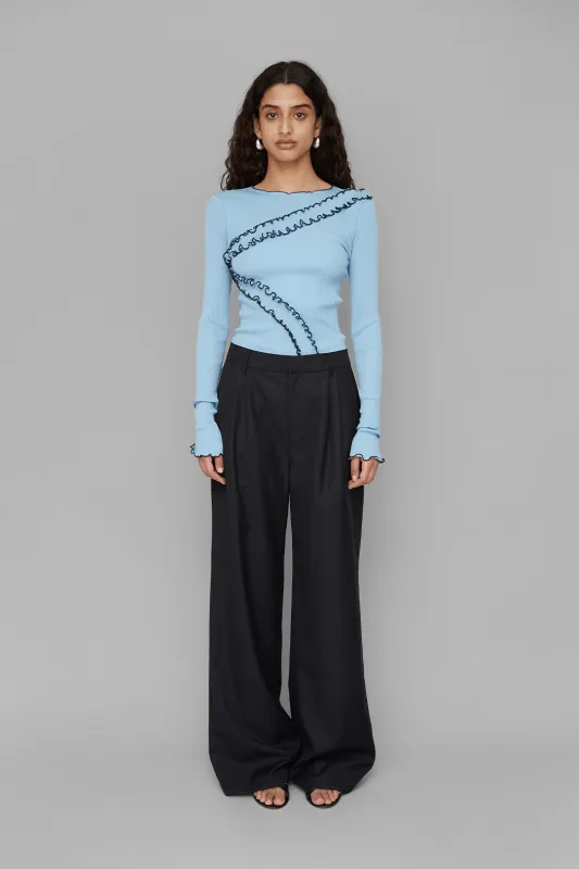NORA TROUSERS - BLACK made by OpÃ©raSPORT