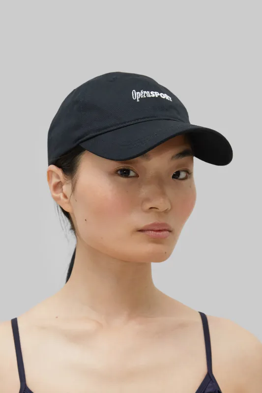 RENE UNISEX CAP - BLACK made by OpÃ©raSPORT