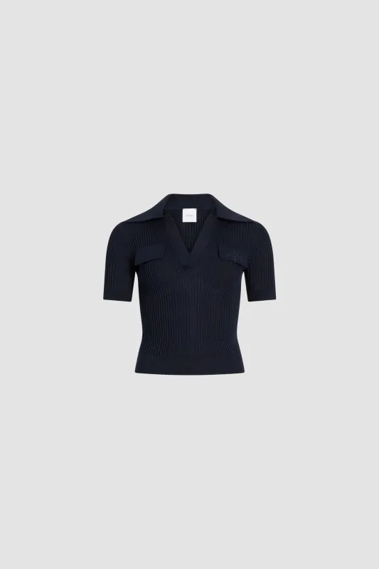 Embroidered&nbsp;Cotton Polo&nbsp;Shirt made by Patou