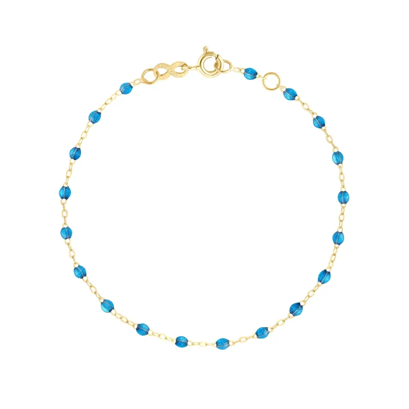Classic Gigi Azur Bracelet, Yellow Gold, 6.7" made by Gigi Clozeau