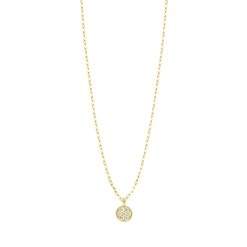 Pure Gigi Puce Necklace, Yellow Gold, 16.5" made by Gigi Clozeau