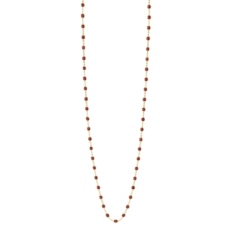 Classic Gigi Moka Sautoir, Yellow Gold, 23.6" made by Gigi Clozeau